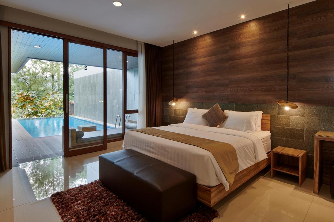 Anindya Hill View Villa 7 Bedrooms With A Private Swimming Pool Bandung Exterior foto